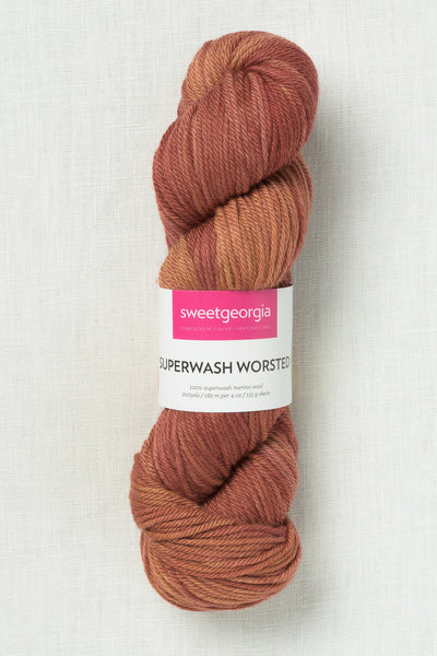 Sweet Georgia Superwash Worsted Amber Ale