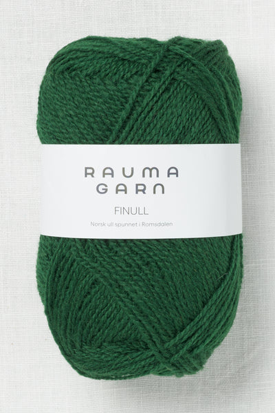 Rauma Finullgarn 4423 Bunad Green
