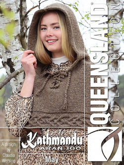 May Hooded Poncho by Claudia Wersing