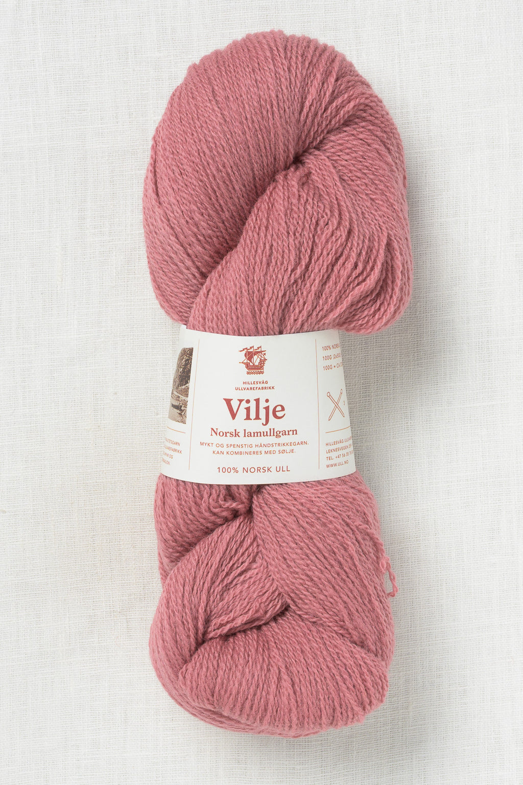 Hillesvåg Vilje 407 Old Rose
