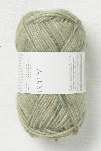 Sandnes Garn Poppy 8520 Green Marble