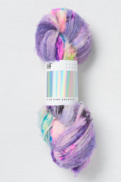 Hedgehog Fibres Oh So Fine Soufflé Rain On Violets