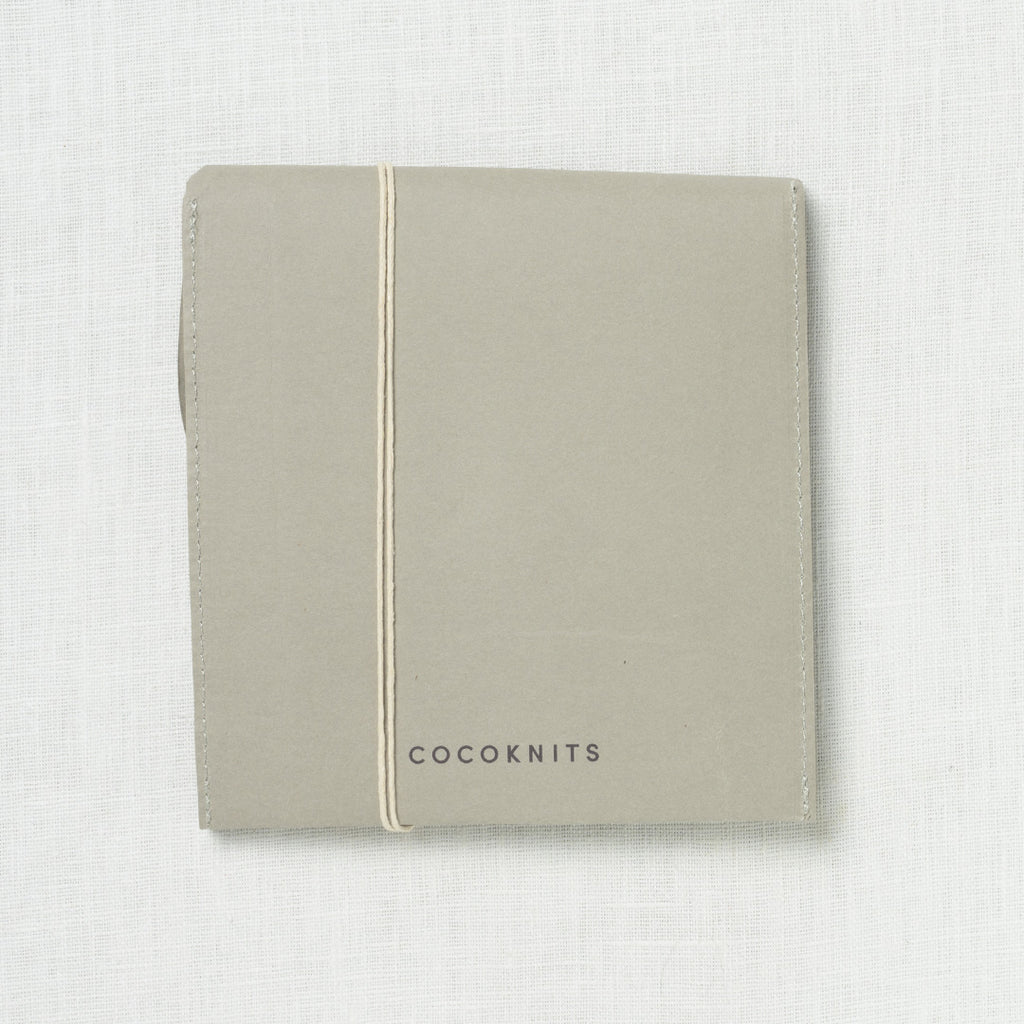 Cocoknits Sweater Project Wallet Gray