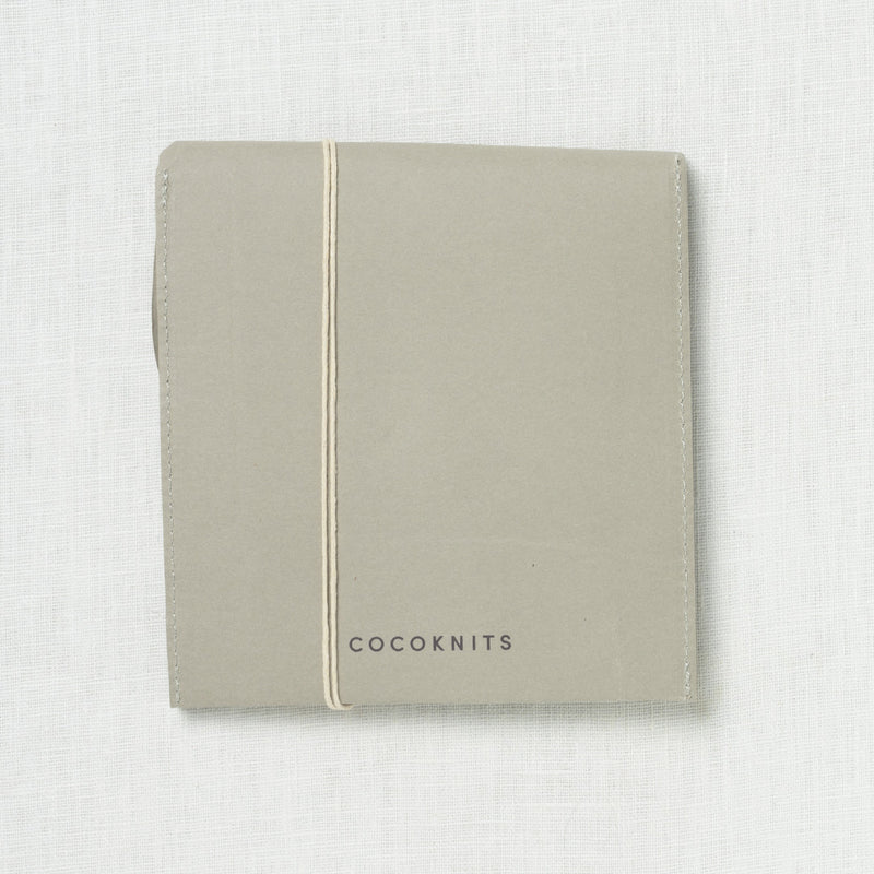 Cocoknits Sweater Project Wallet Gray