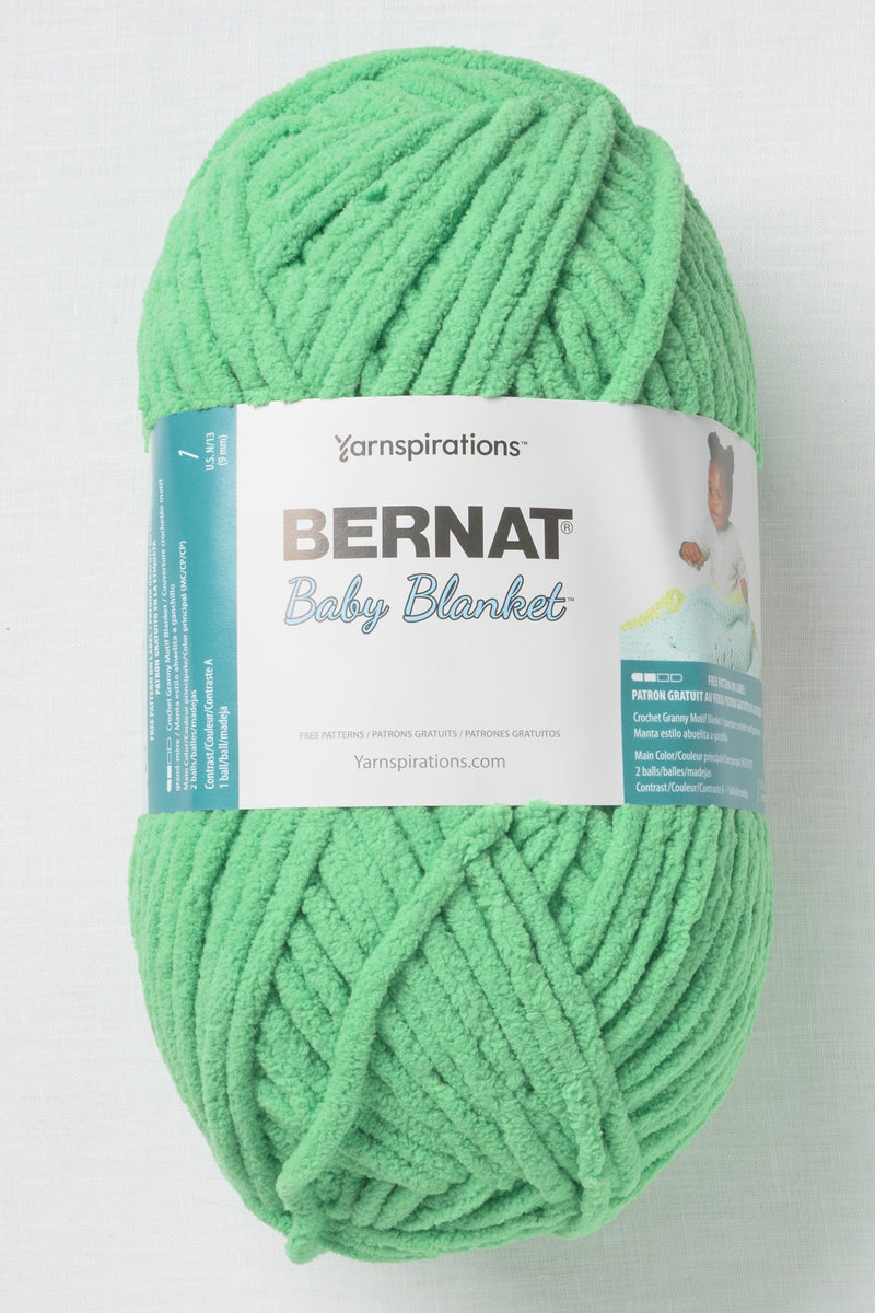 Bernat Baby Blanket Big Ball Green