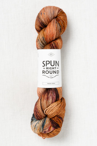 Spun Right Round Tough Sock On The Rocks