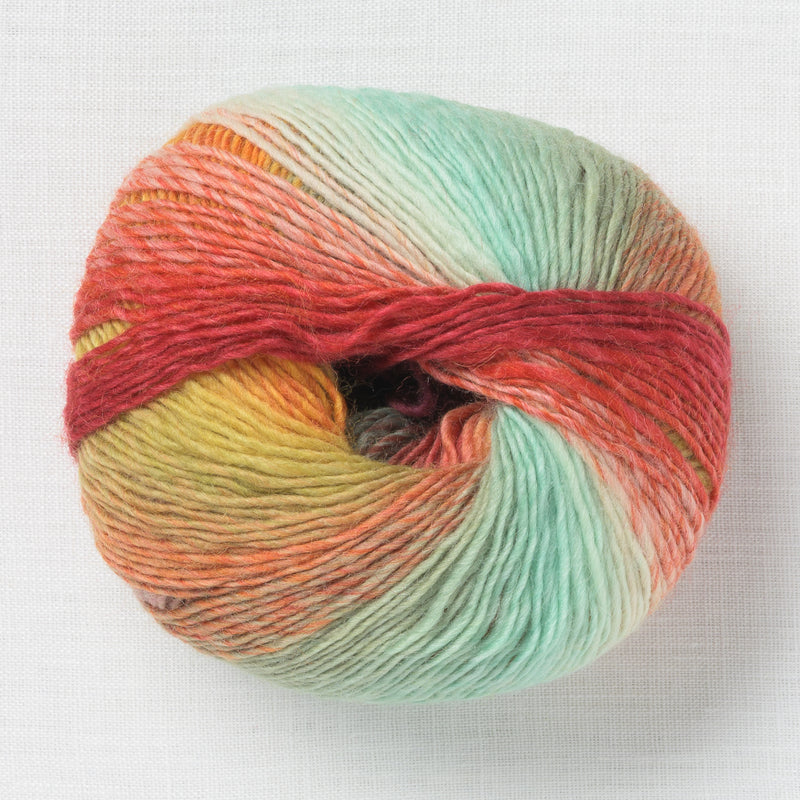 Lang Yarns Mille Colori Baby 219 Seafoam Red