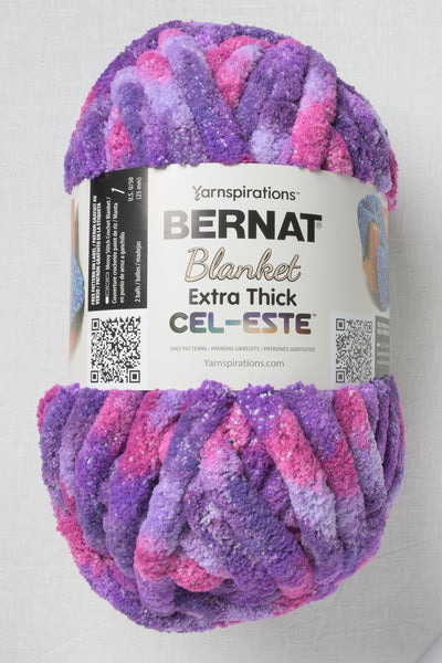 Bernat Blanket Extra Thick Cel-este Andromeda Purple