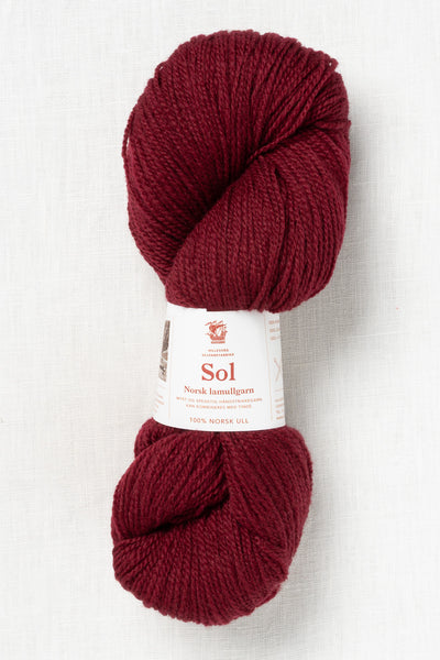 Hillesvåg Sol 419 Burgundy