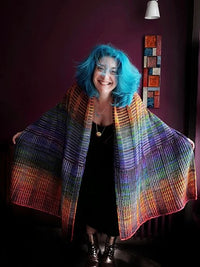 Beaubourg Wrap by Julie Knits in Paris