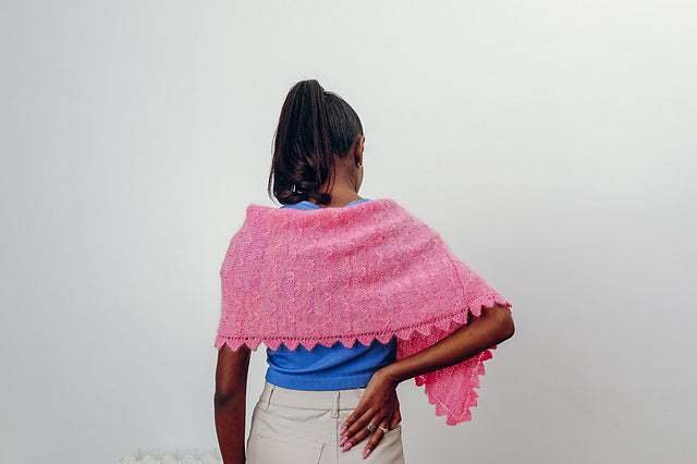 Taffy Pull Poncho by Julia Farwell-Clay