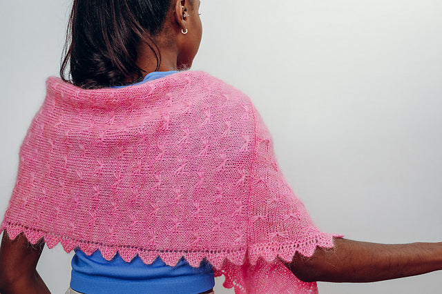 Taffy Pull Poncho by Julia Farwell-Clay