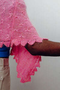 Taffy Pull Poncho by Julia Farwell-Clay