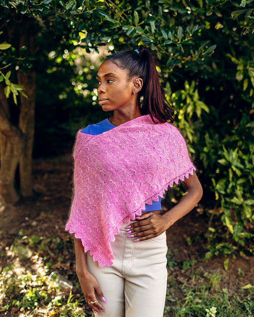 Taffy Pull Poncho by Julia Farwell-Clay
