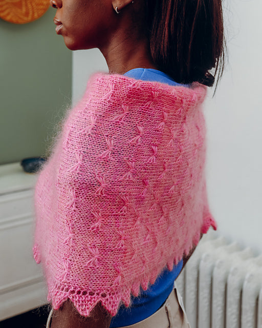 Taffy Pull Poncho by Julia Farwell-Clay