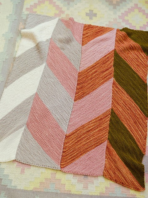 Garden House Baby Blanket by Jocelyn Tunney