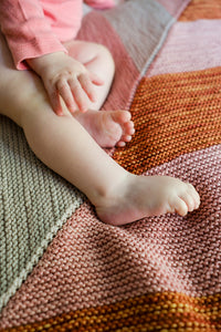 Garden House Baby Blanket by Jocelyn Tunney