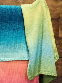 Jewelspun Ombre Baby Blanket by Sirdar