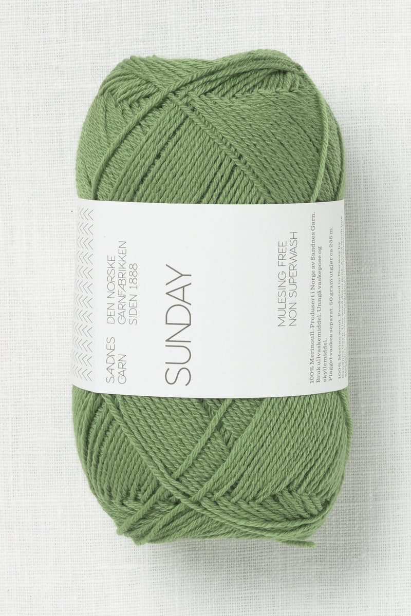Sandnes Garn Sunday 8753 Vineyard Green – Wool and Company