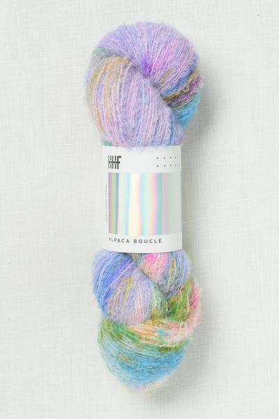 Hedgehog Fibres Alpaca Boucle Lavender Fields