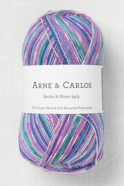 Arne & Carlos Socks & More 4Ply Star Night Color
