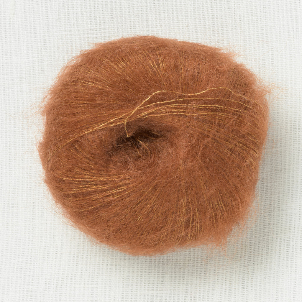 Knitting for Olive Soft Silk Mohair Copper