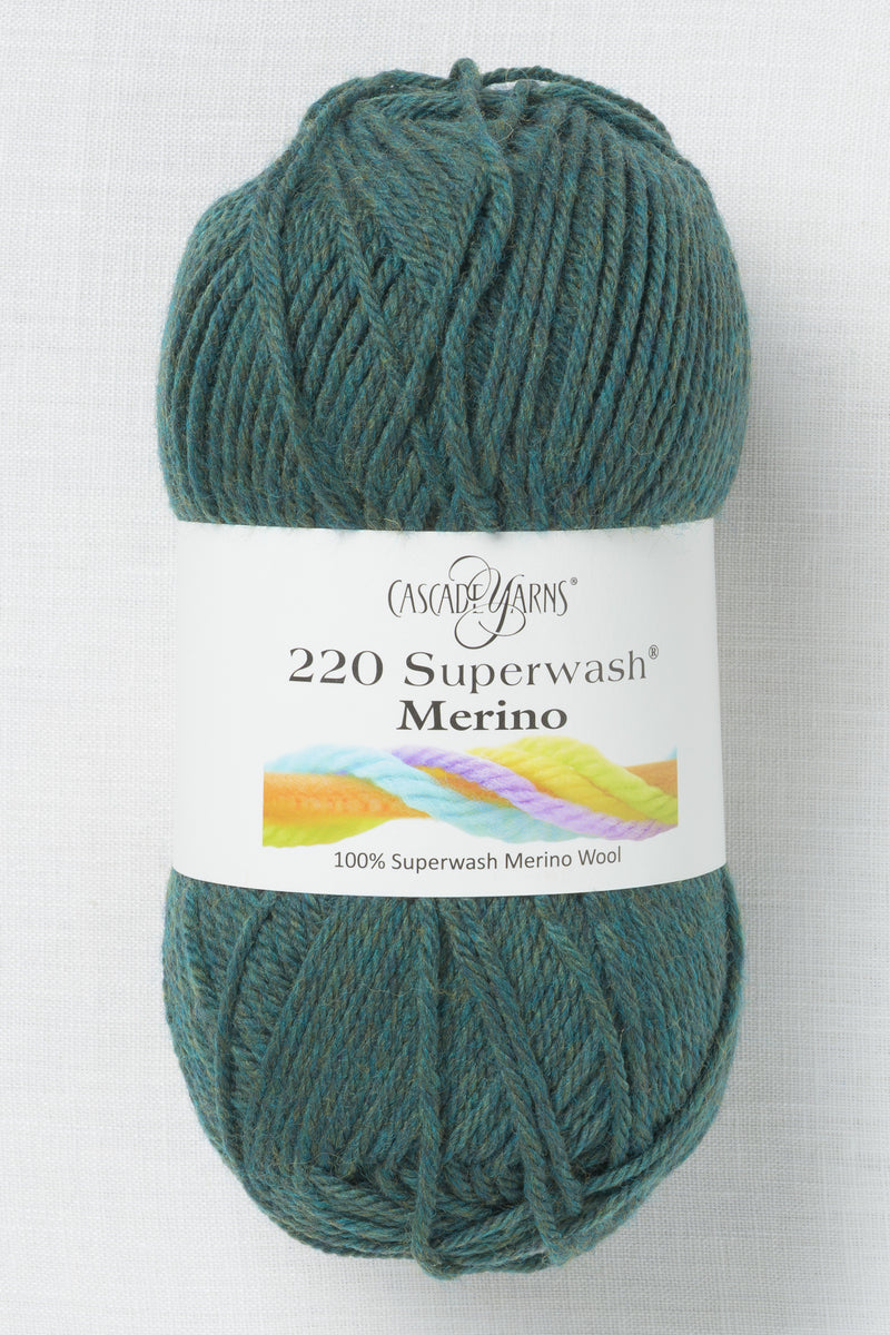 Cascade 220 Superwash Merino 151 Malachite Heather