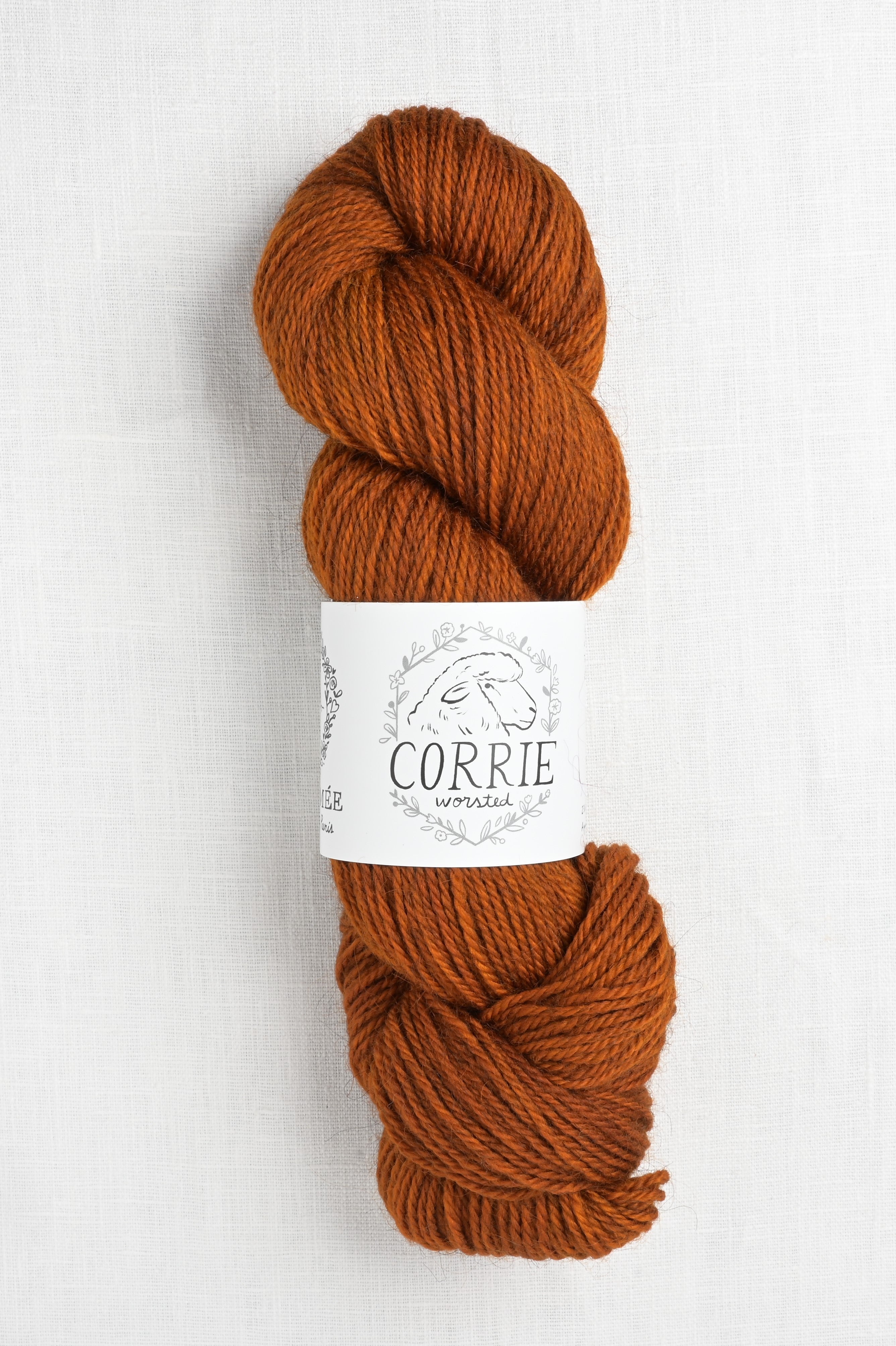 La Bien Aimee Corrie Worsted Rust – Wool and Company