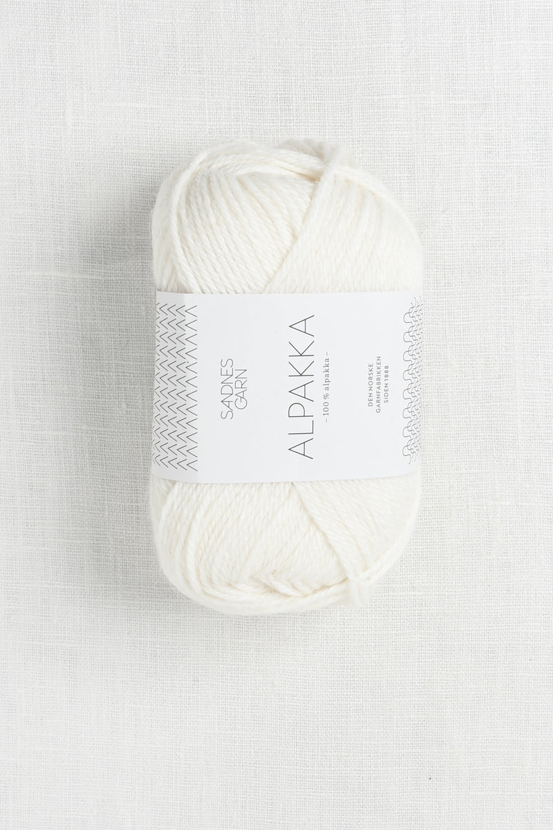 Sandnes Garn Alpakka 1001 White