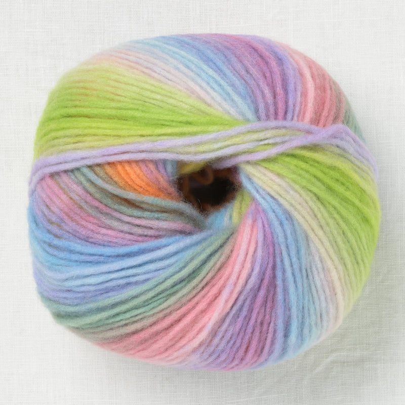Lang Yarns Cloud 22 Purple Orange Yellow Green