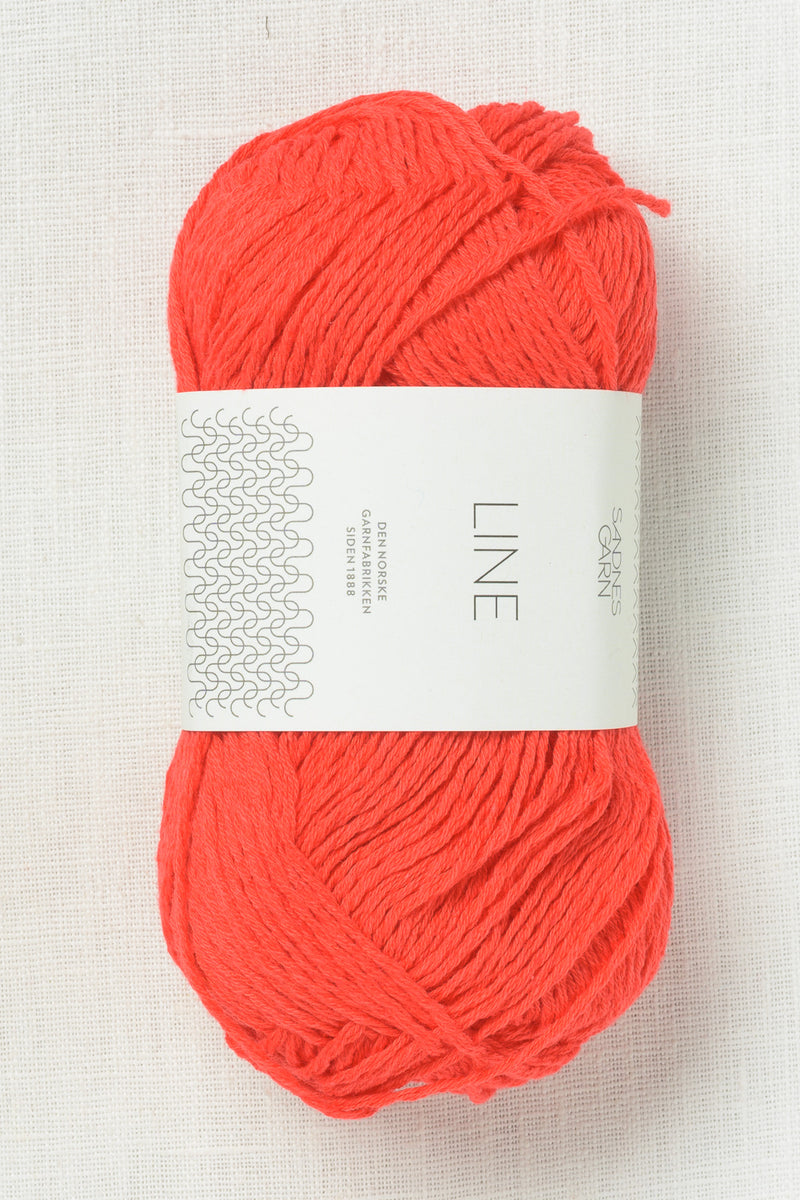 Sandnes Garn Line 4108 Flame Scarlet