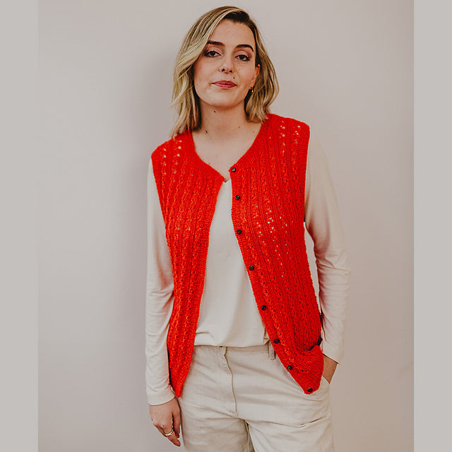 Laina Vest by Pascuali Designs