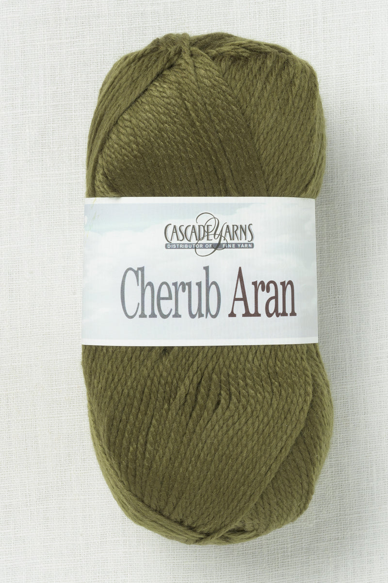 Cascade Cherub Aran 60 Fir Green