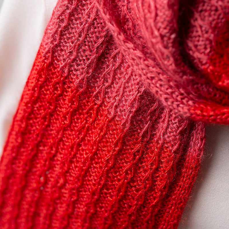 Whispering Lines Scarf by Pascuali Designs