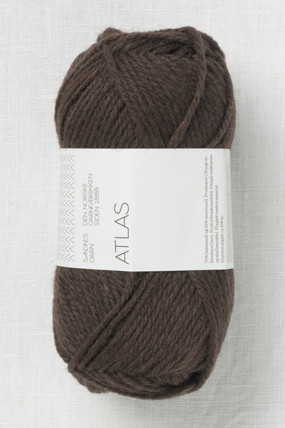 Sandnes Garn Atlas 3591 Dark Brown Heather