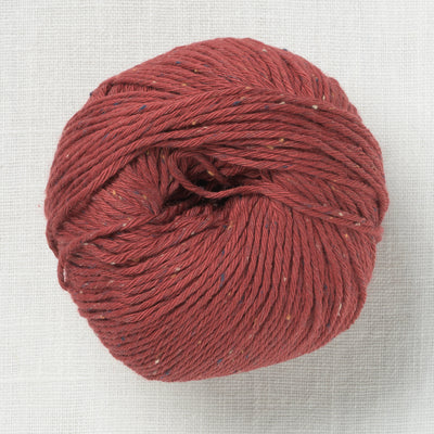 Erika Knight Gossypium Cotton Tweed 9 Terra Red