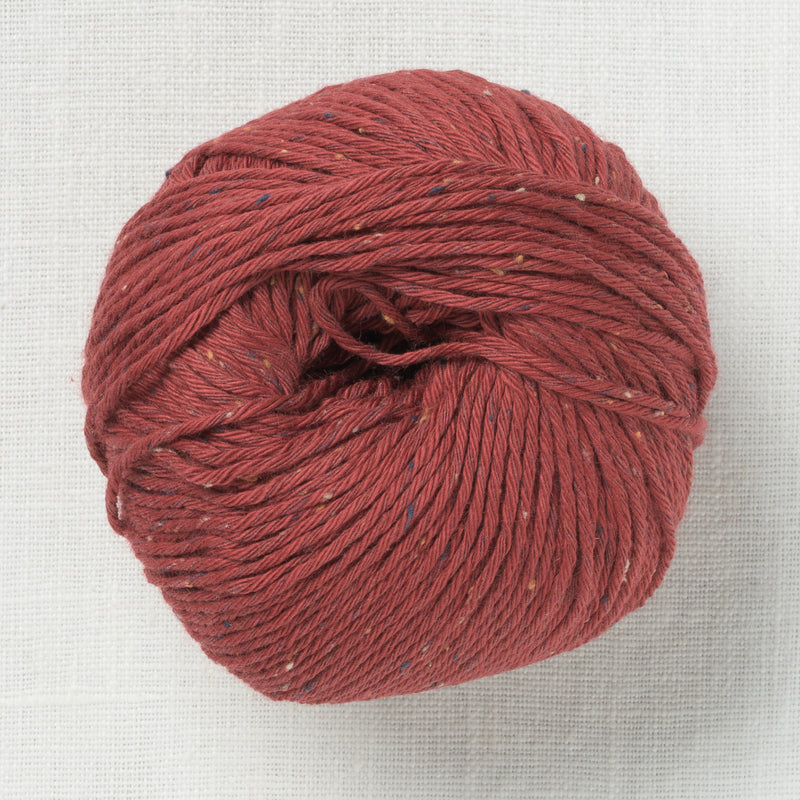 Erika Knight Gossypium Cotton Tweed 9 Terra Red