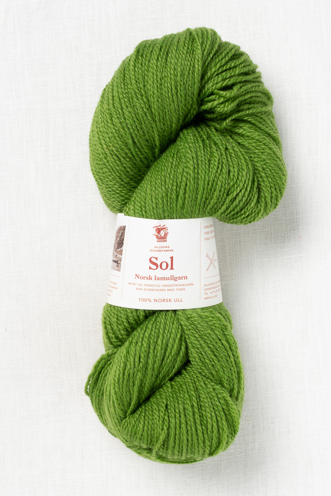 Hillesvåg Sol 424 Green – Wool and Company