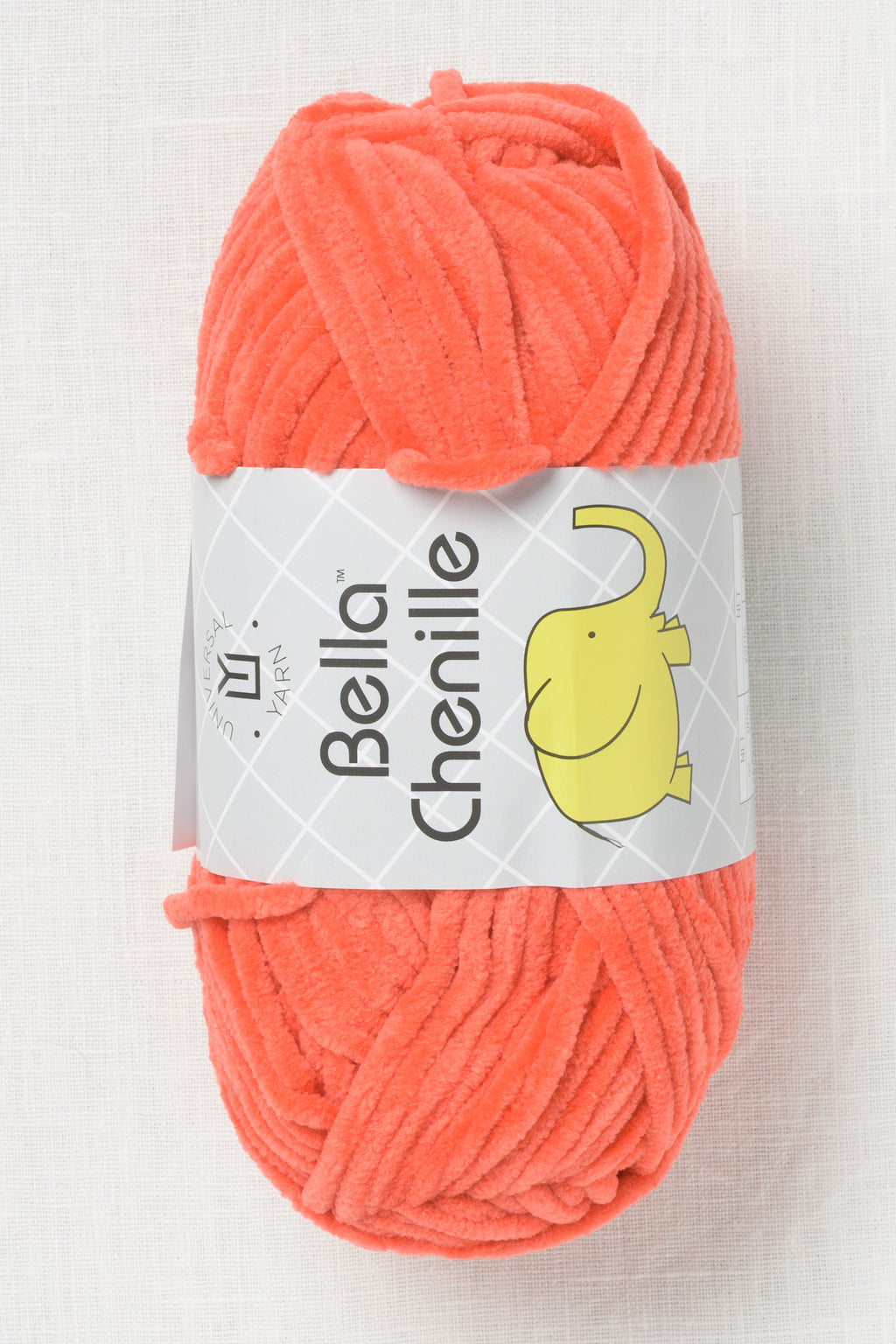 Universal Yarn Bella Chenille 106 Bright Salmon