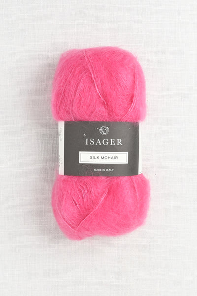 Isager Silk Mohair 19 Fuchsia