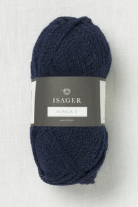 Isager Alpaca 3 100 Navy