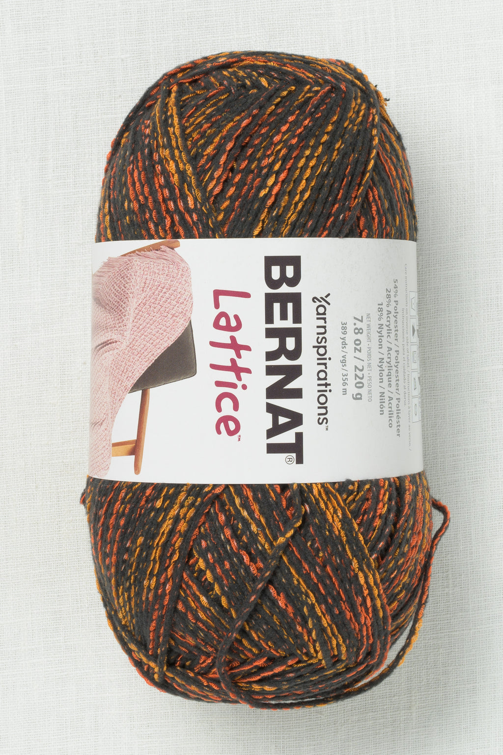 Bernat Lattice Blaze Orange