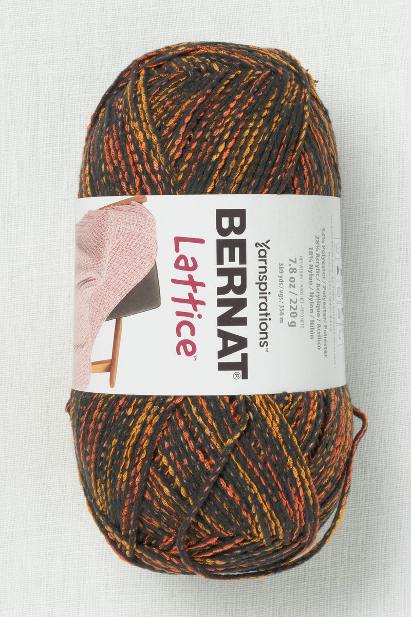 Bernat Lattice Blaze Orange