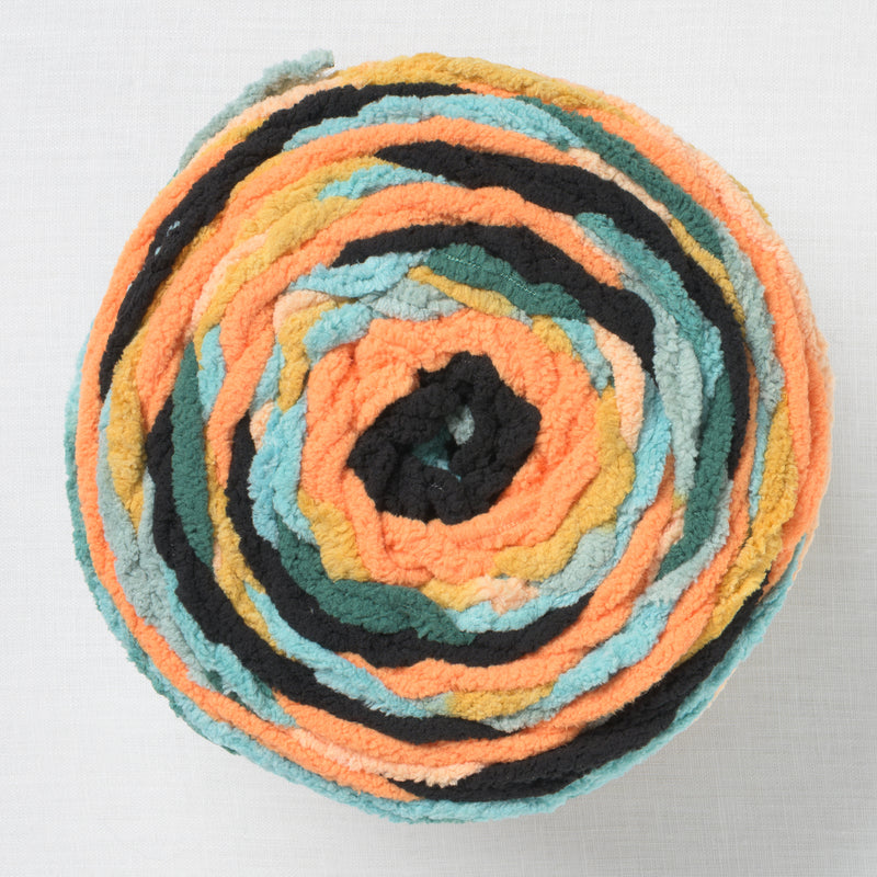 Bernat All-In-One Blanket Granny Peach Tree