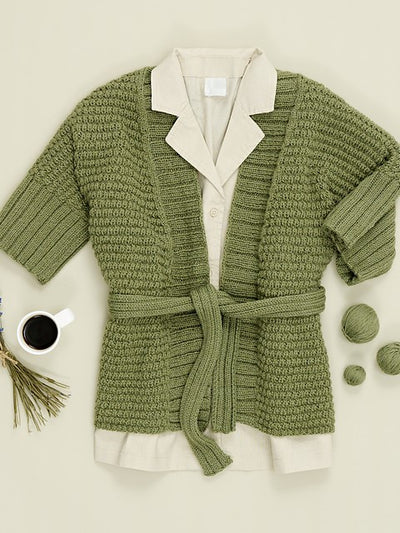 Sophie Textured Waistcoat by Sarah Hatton