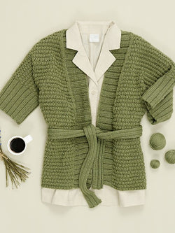 Sophie Textured Waistcoat by Sarah Hatton