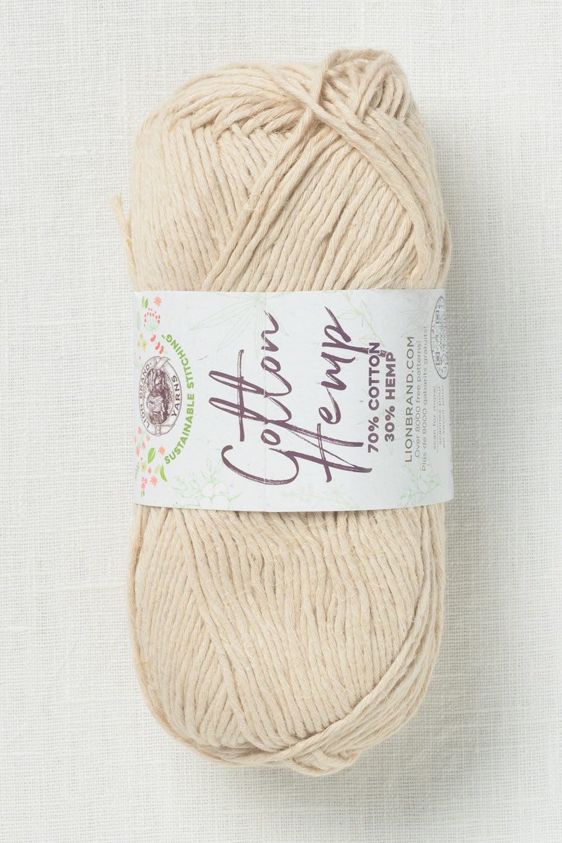Lion Brand Cotton Hemp 098AM Husk