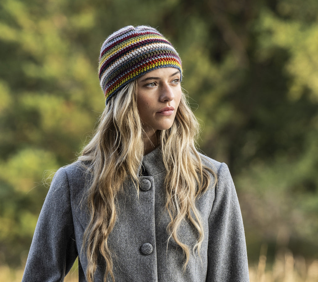 27 Color Crochet Hat by Bobbi Intveld