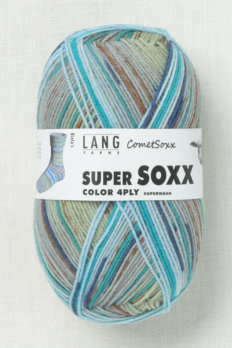 Lang Yarns Super Soxx Color 493 Biela's