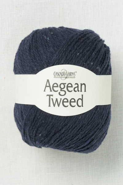 Cascade Aegean Tweed 14 Dark Sapphire